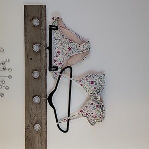 Kona Sol Floral Bikini SZ MED